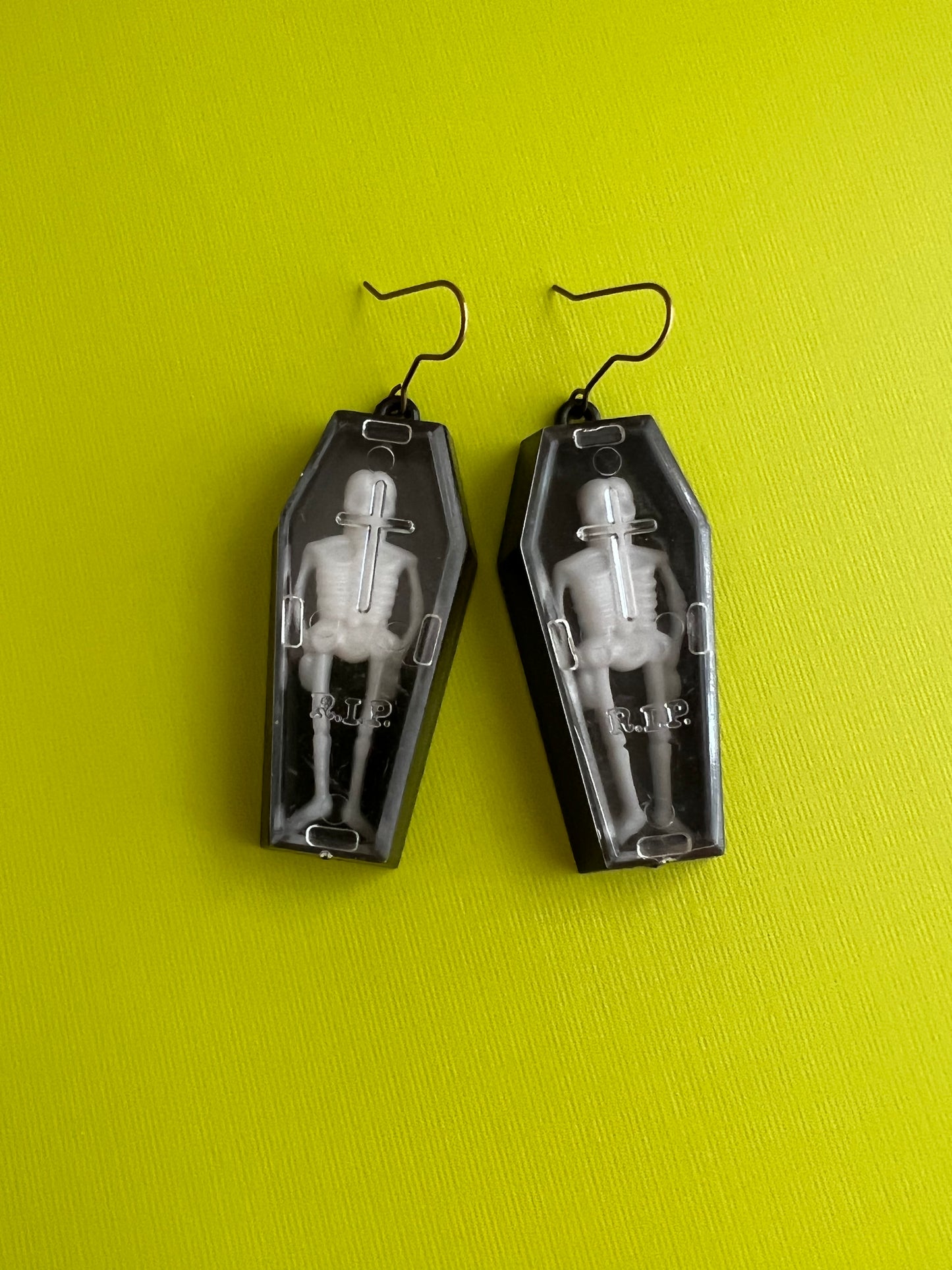 Coffin Earrings