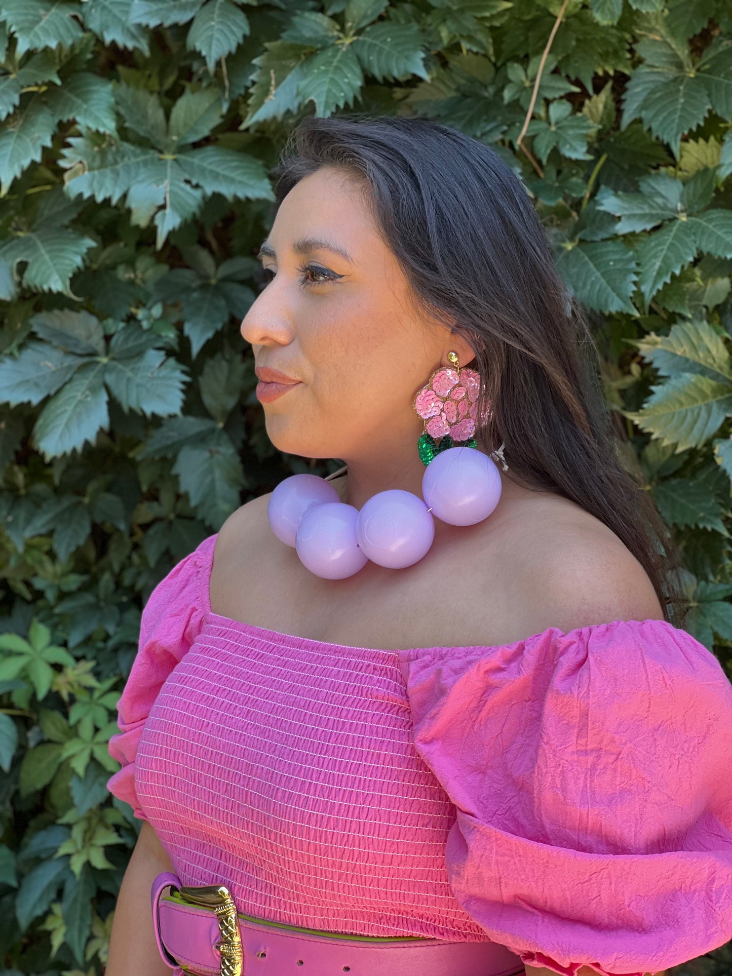 Simple Chunky Beaded Necklace