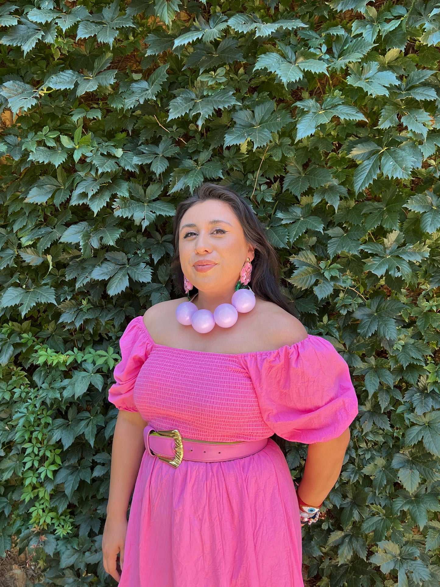 Simple Chunky Beaded Necklace