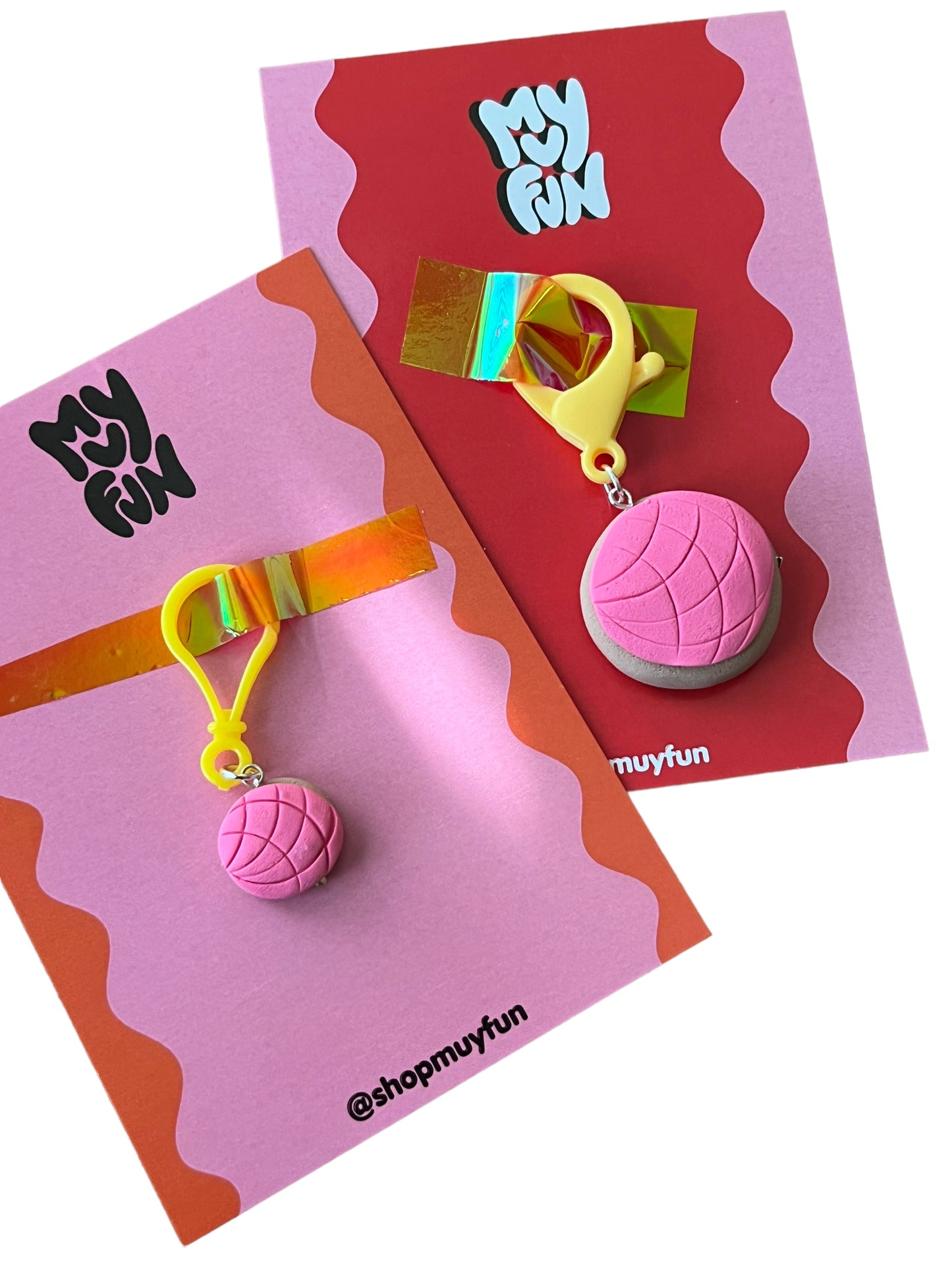 Pink Concha Charm Small/Large