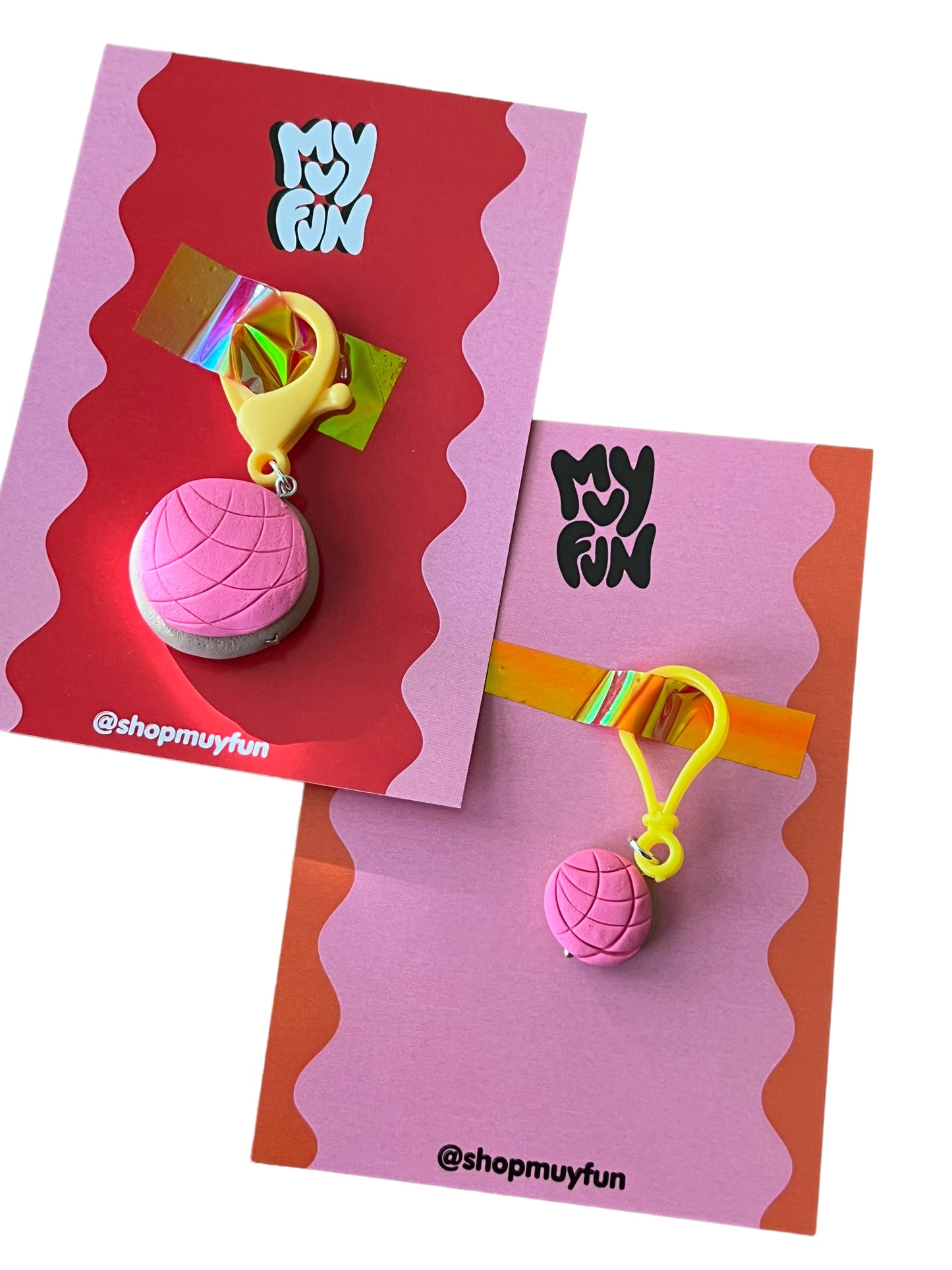 Pink Concha Charm Small/Large