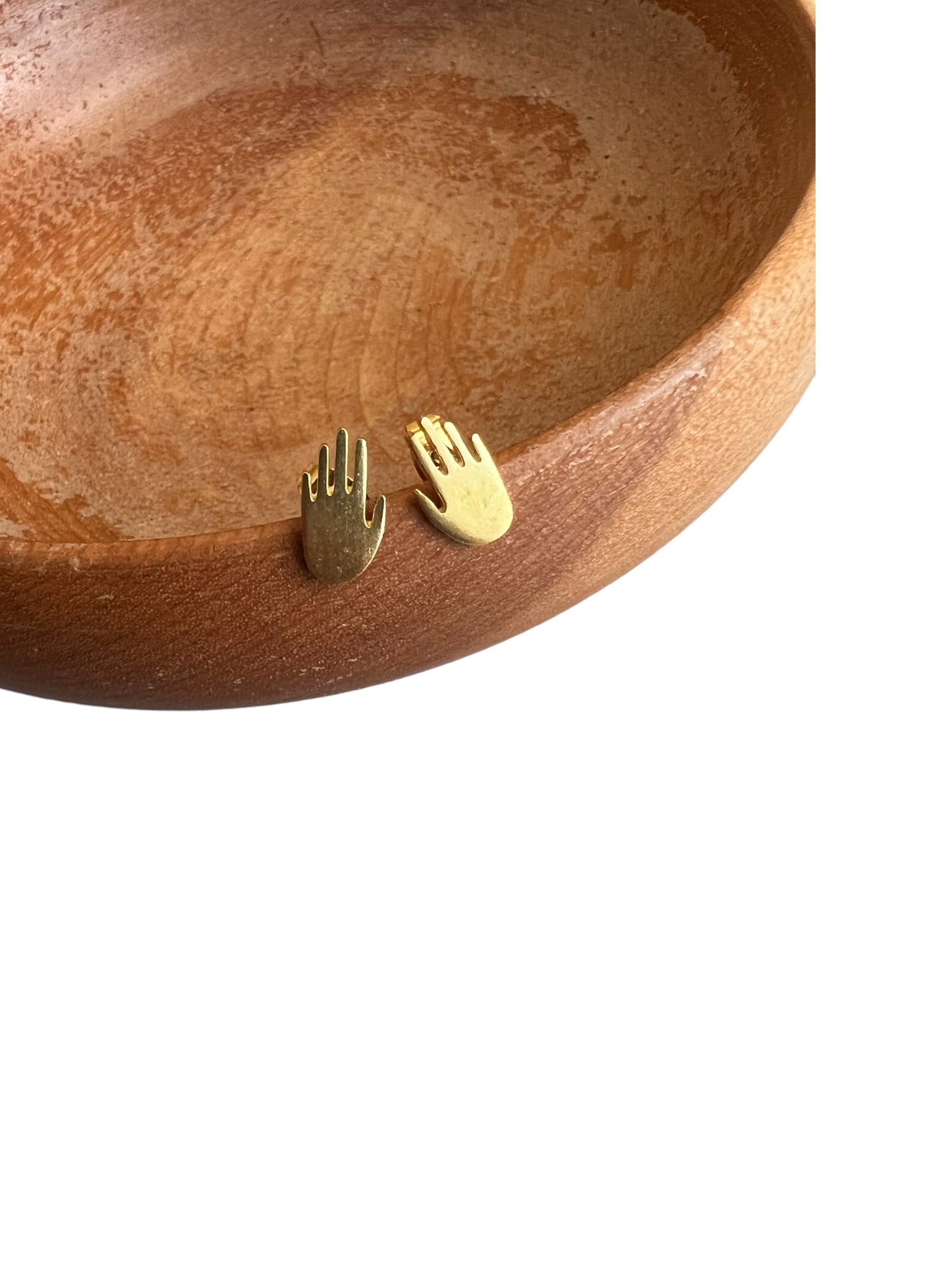Hand Stud Earrings