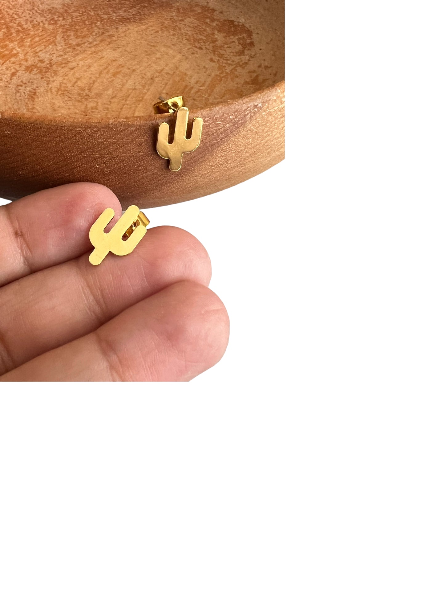 Cactus Stud Earrings