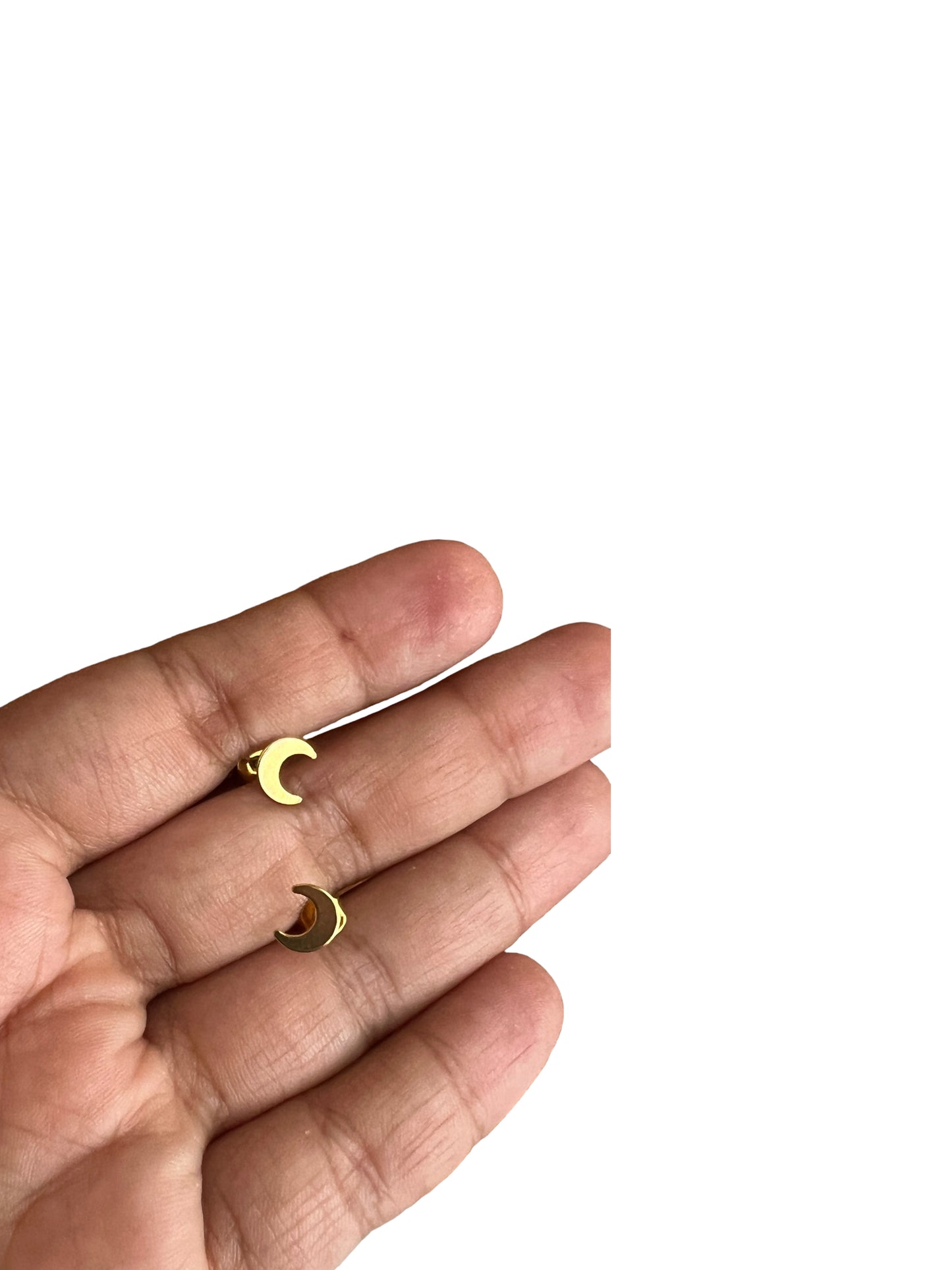 Moon Stud Earrings