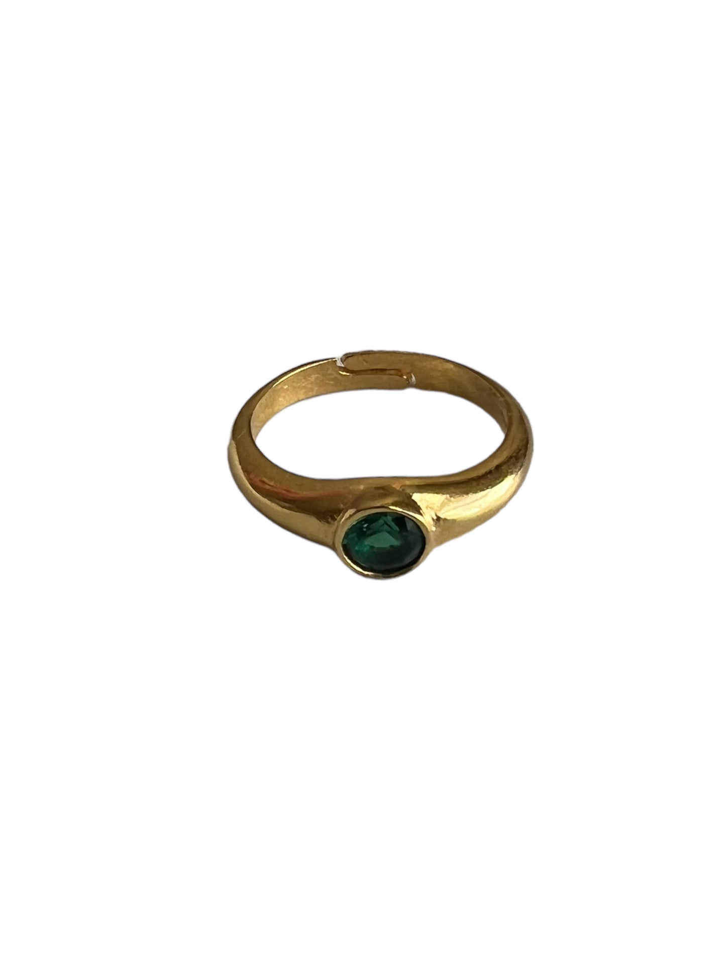Green Stone Ring