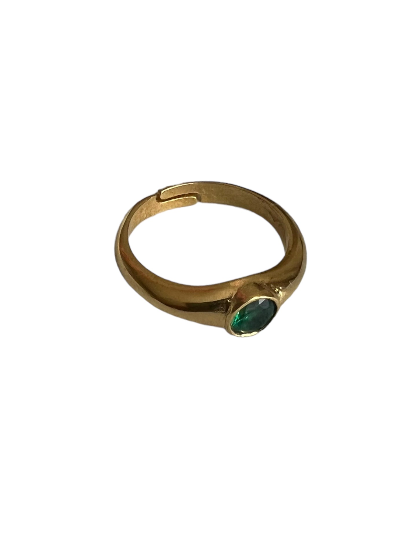 Green Stone Ring