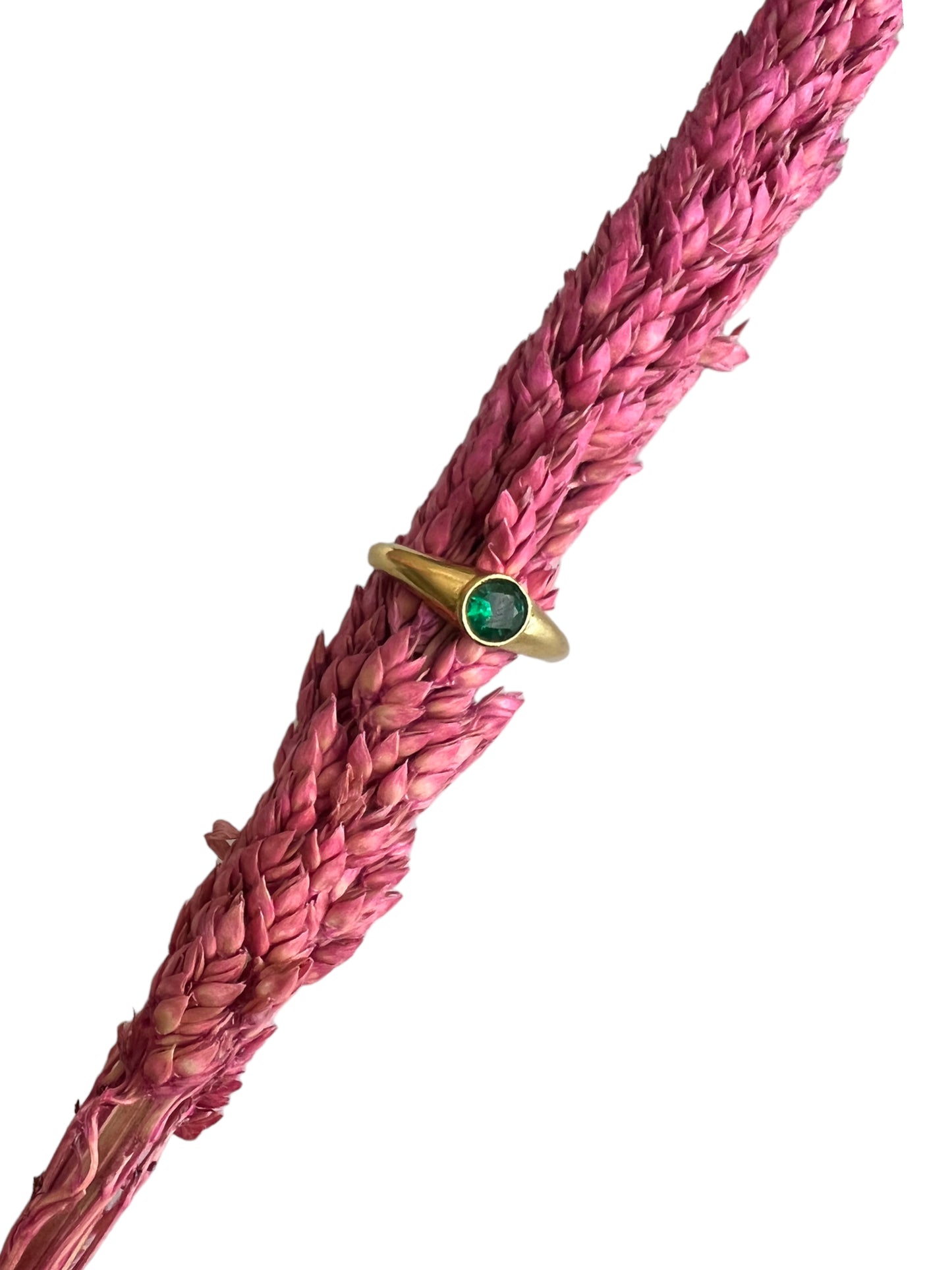 Green Stone Ring