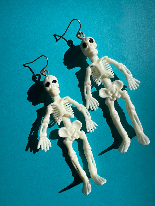 Skeleton Dangle Earrings