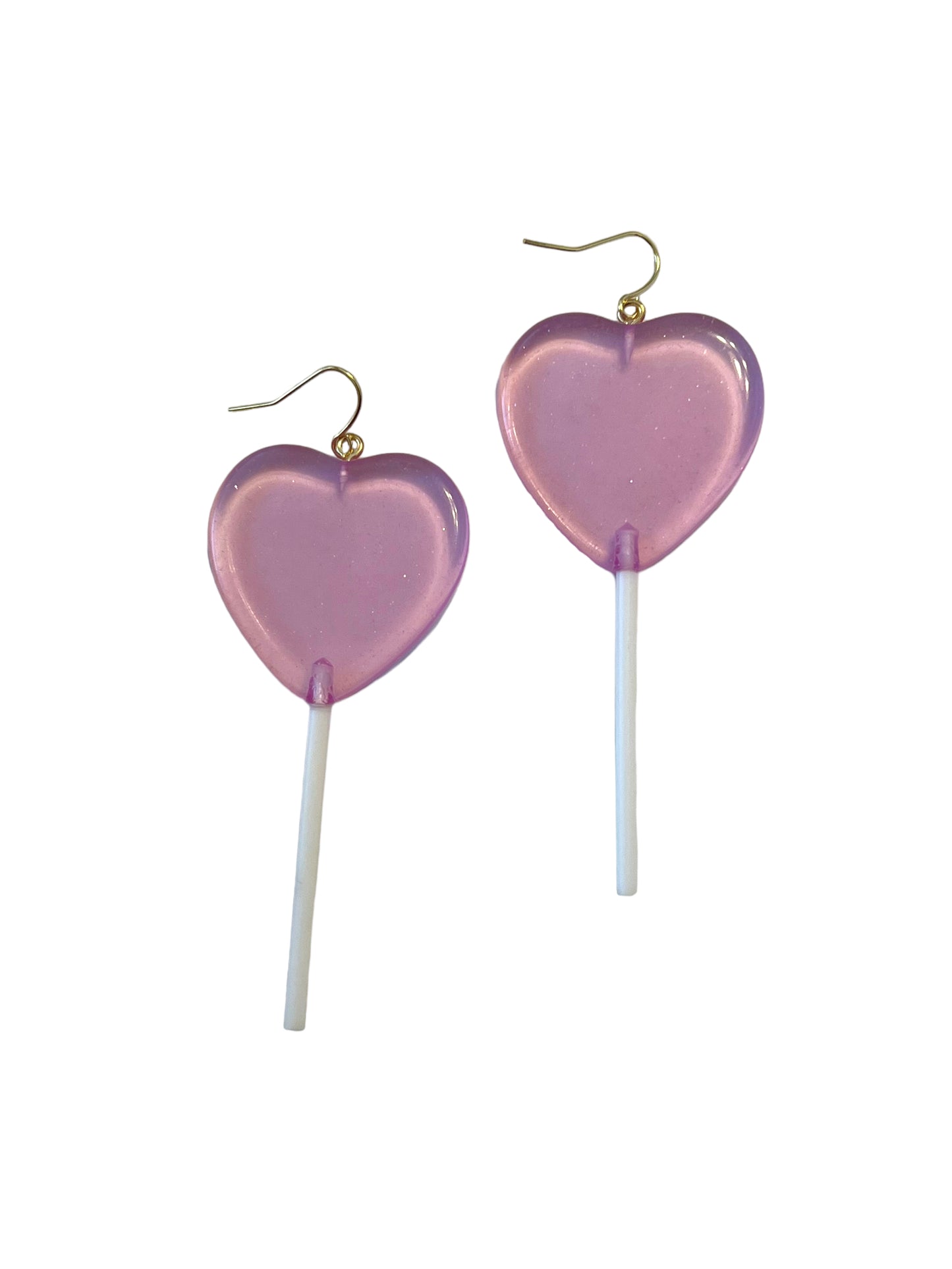 Lollipop Earrings (Lavender)