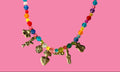 Mixer Beaded Milagros Necklace