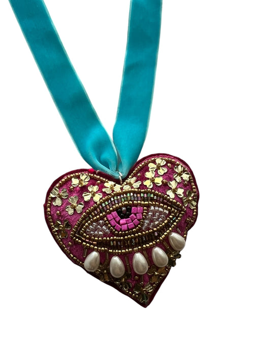 Velvet Heart Necklace