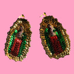 Virgencita Sequin Earrings