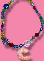 Shrimp Beaded Necklace