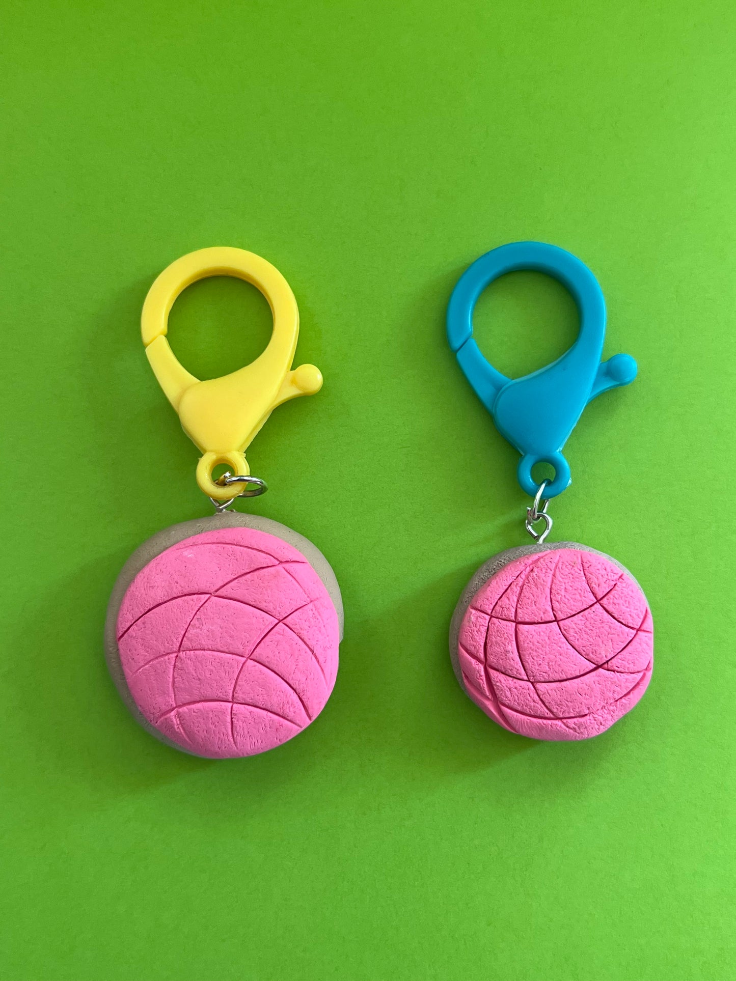 Handmade Pink Concha Charm BFF Set