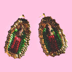 Virgencita Sequin Earrings