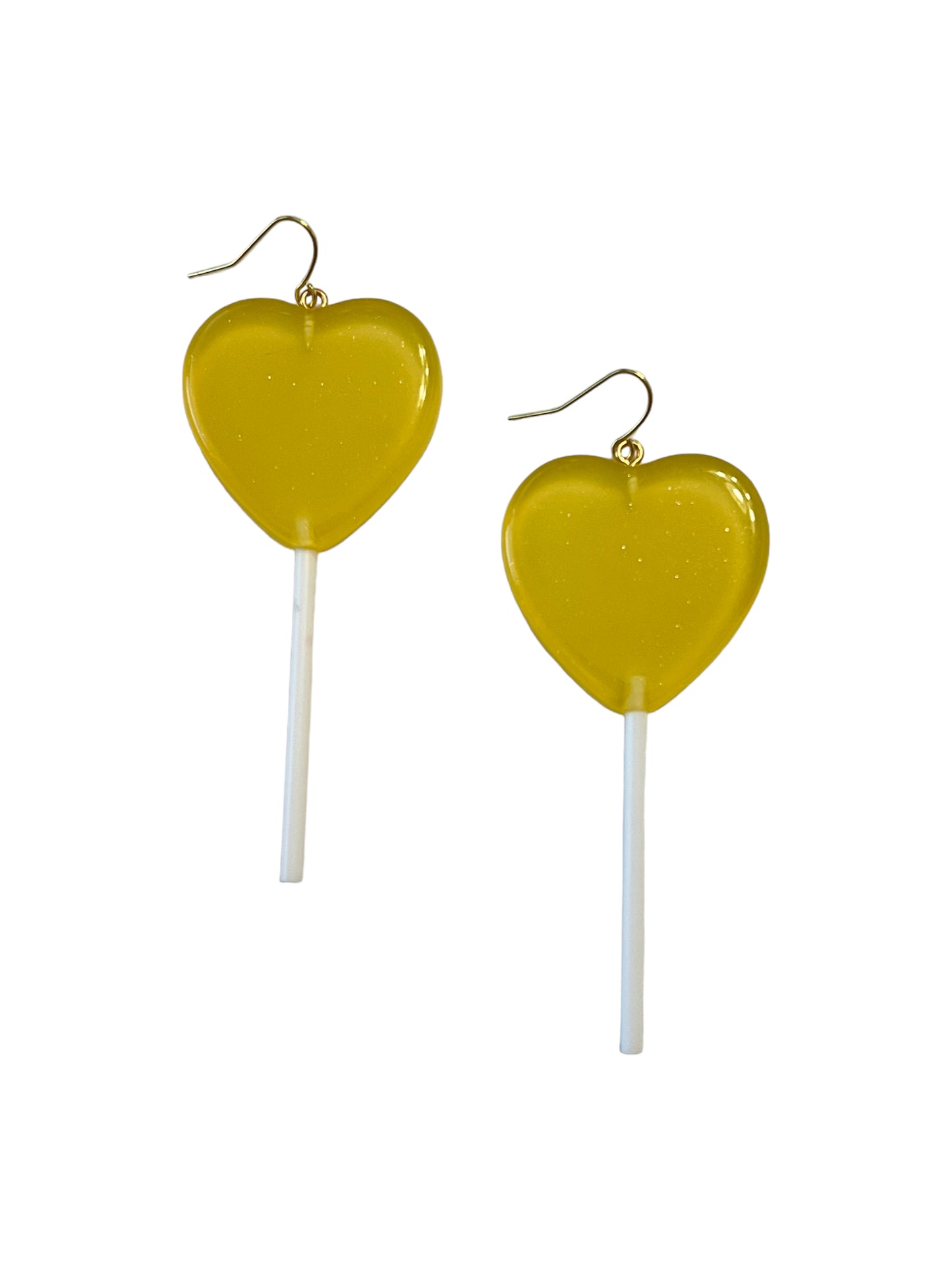 Lollipop Earrings (Yellow)