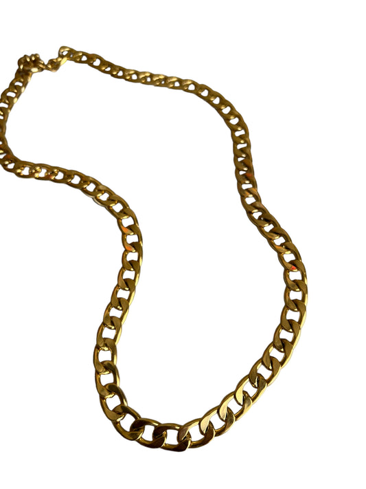 Chunky Curb Chain Necklace