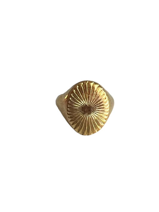 Oval Texture Ring