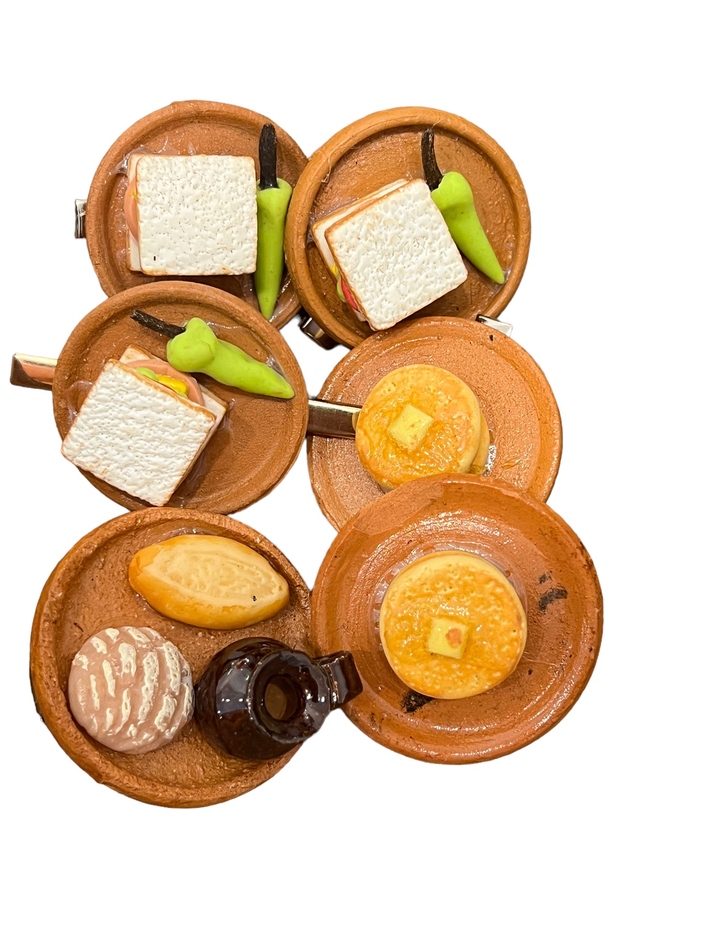 Foodie Hair Clips